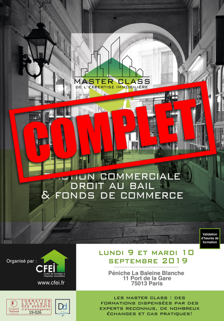 MASTER CLASS EXPERTISE IMMOBILIÈRE COMPLET 3