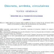 Formation des professionnels de l’immobilier : le décret n°2020-1259 du 14 octobre 2020 modifie le contenu des formations