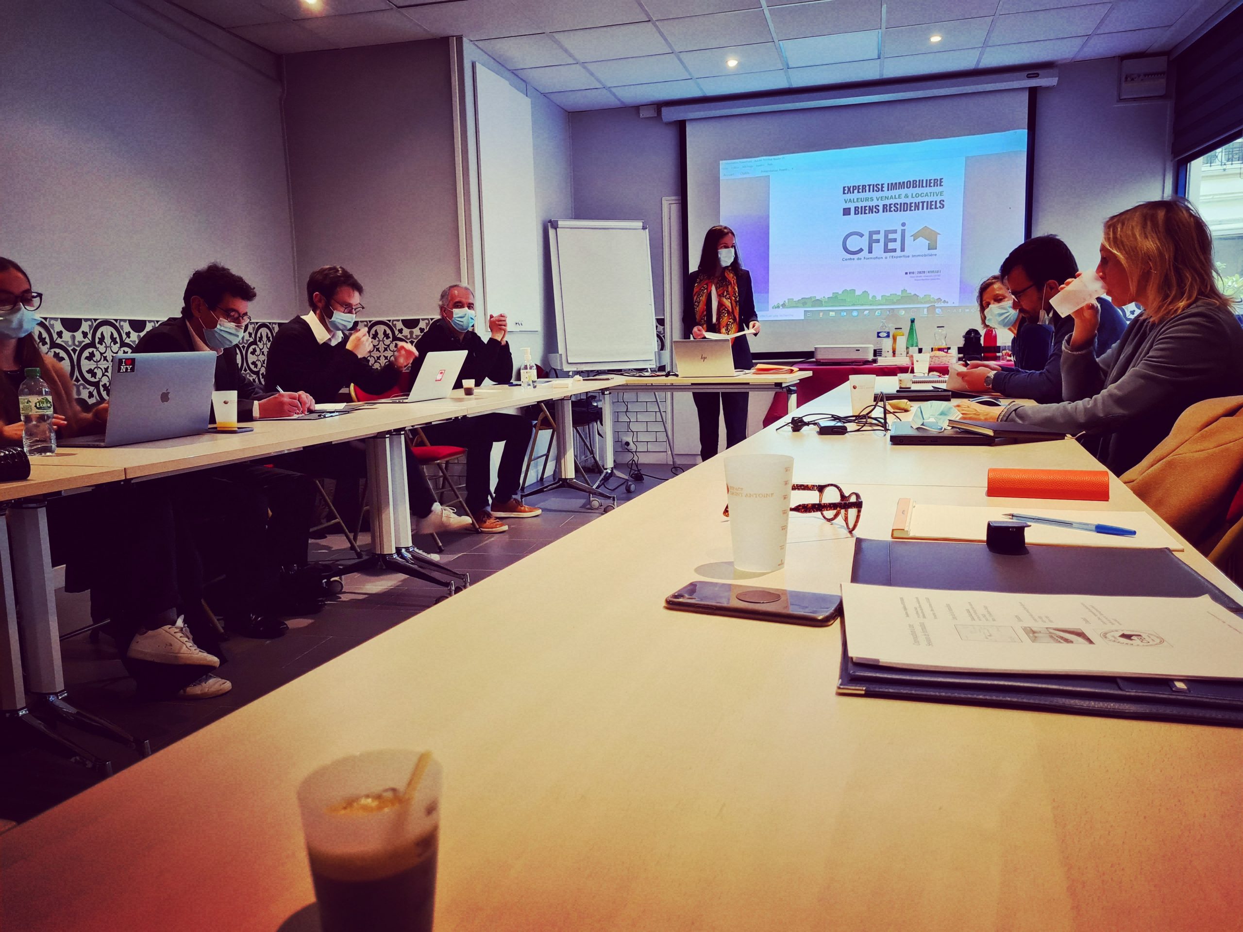 Intervention de Garance GOUJARD, formatrice-experte lors de la session parisienne du CFEI : évaluation des biens résidentiels