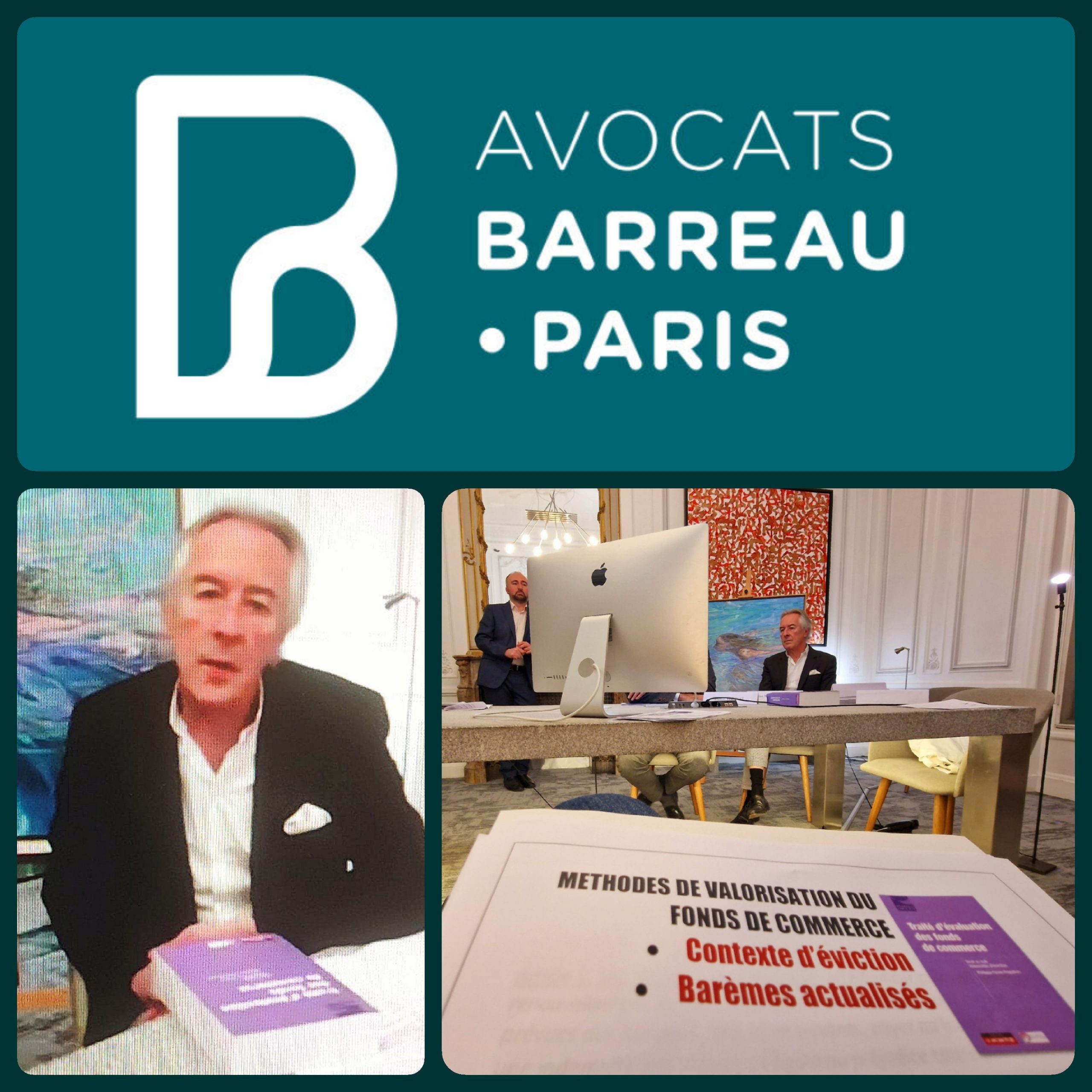 Intervention de notre formateur Philippe Favre-Réguillon auprès du Barreau de Paris