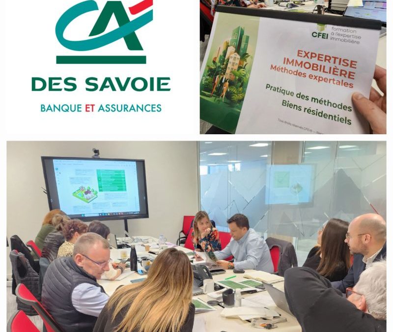 Session de formation en intra-entreprise auprès du Crédit agricole des Savoie