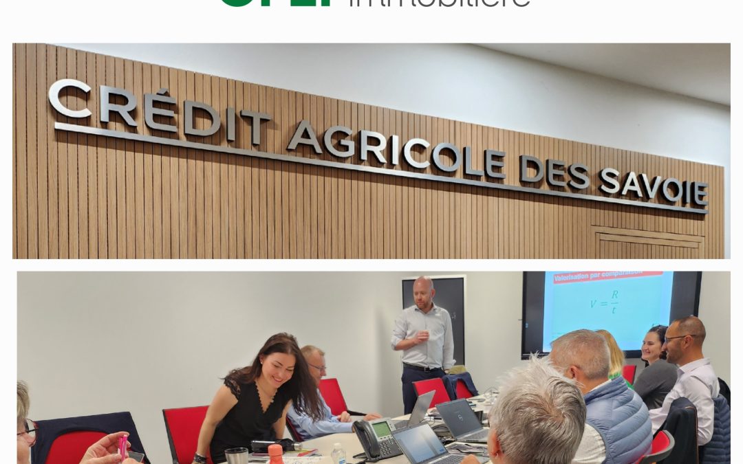 Session de formation en intra-entreprise auprès du Crédit agricole des Savoie