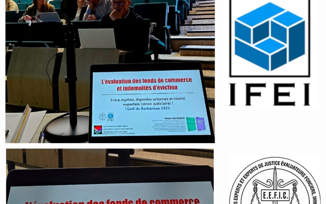 Intervention de Philippe Favre-Réguillon auprès de l’IFEI et de l’EEFIC