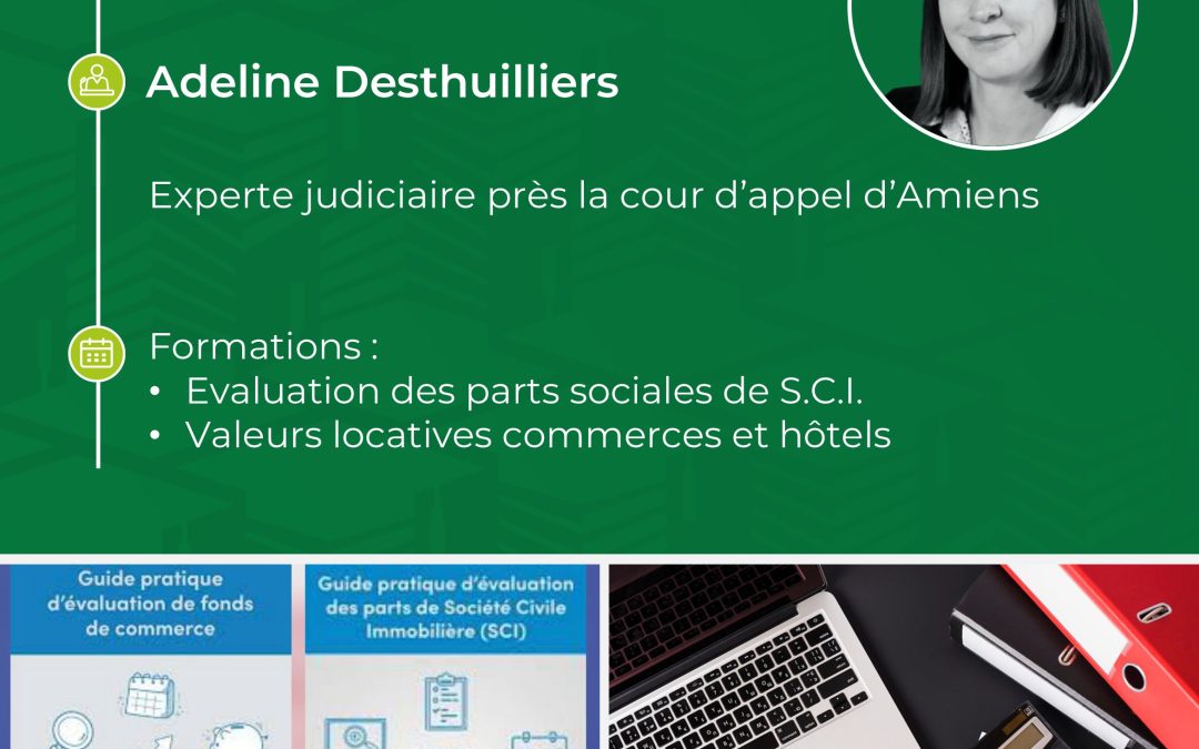 Focus sur nos intervenants : Adeline Desthuillers