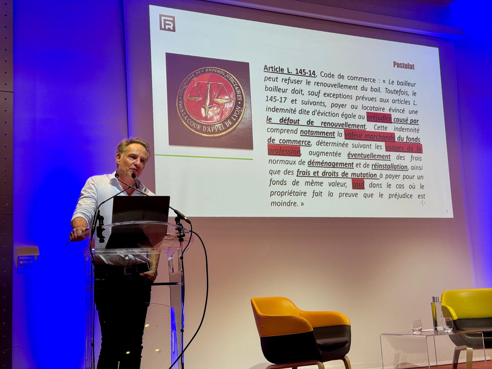 PHILIPPE FAVRE REGUILLON EXPERT CFEI BAUX COMMERCIAUX EVICTION COMMERCIALE INTERVENTION SNPI 2025