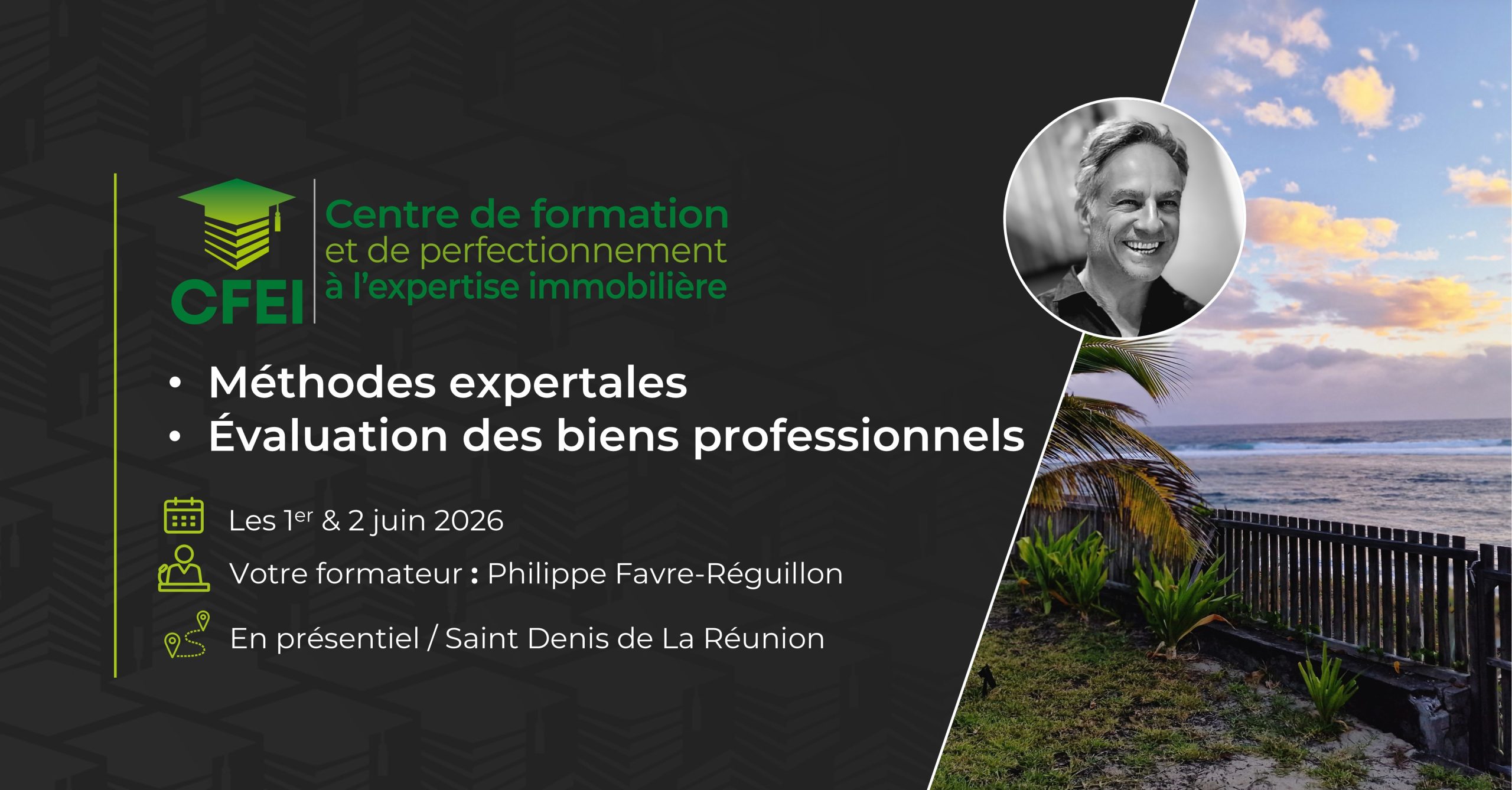 CFEI FORMATION LA REUNION PHILIPPE FAVRE REGUILLON EXPERT