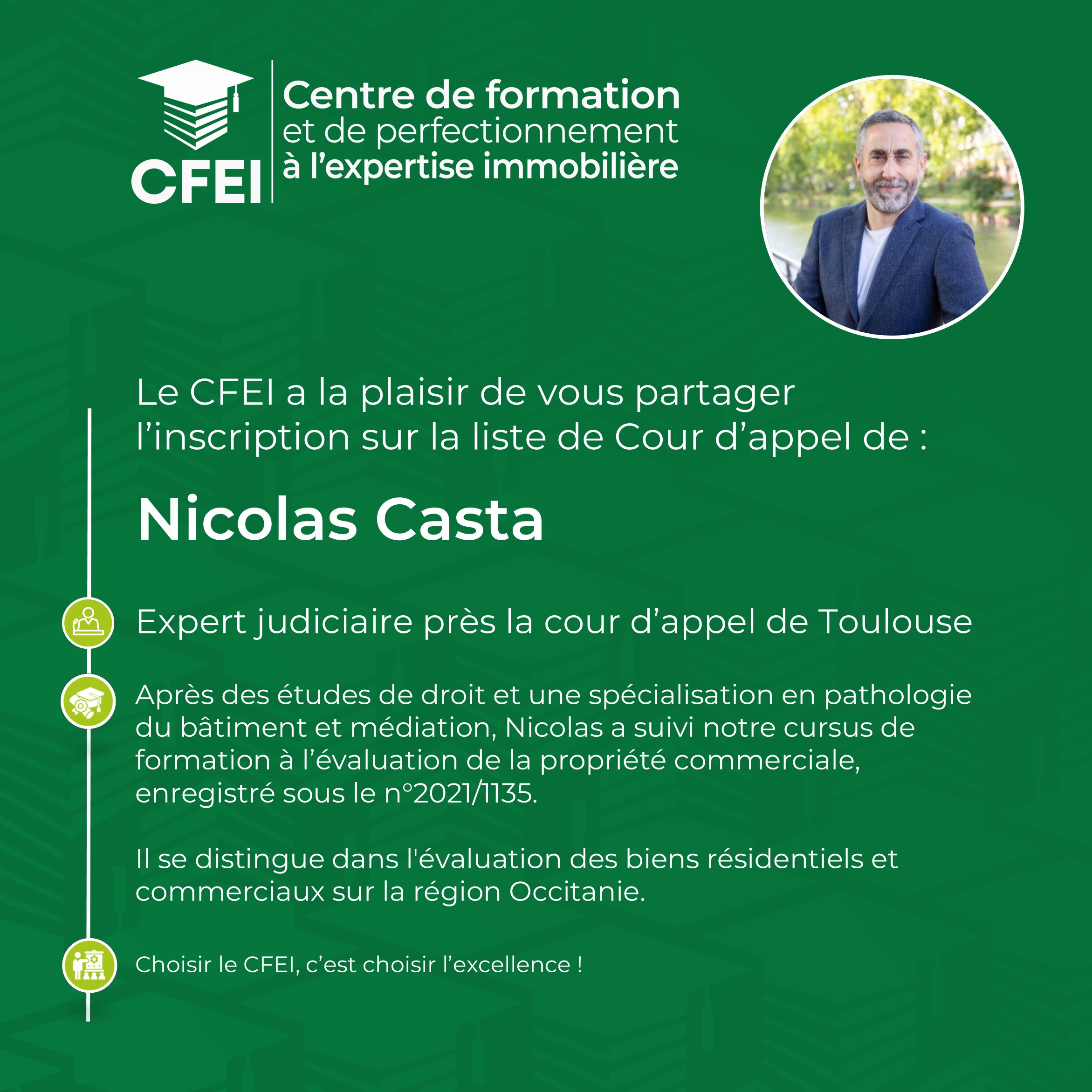 CFEI NICOLAS CASTA EXPERT